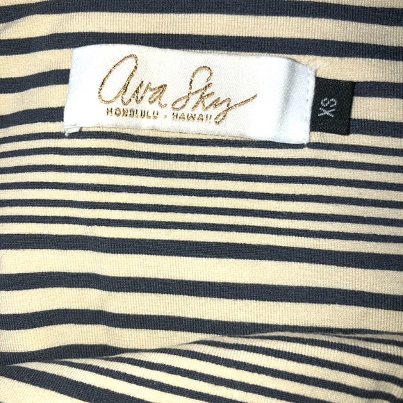 XS beige and light blue shirt zulu - Picture 1 of 2